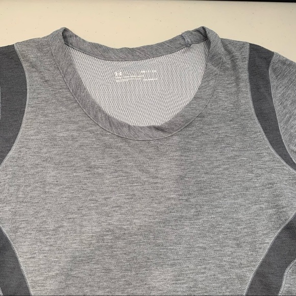 Under Armour Womens ColdGear Infrared LS Sweatshirt Gray 1325612 Small - Picture 9 of 11